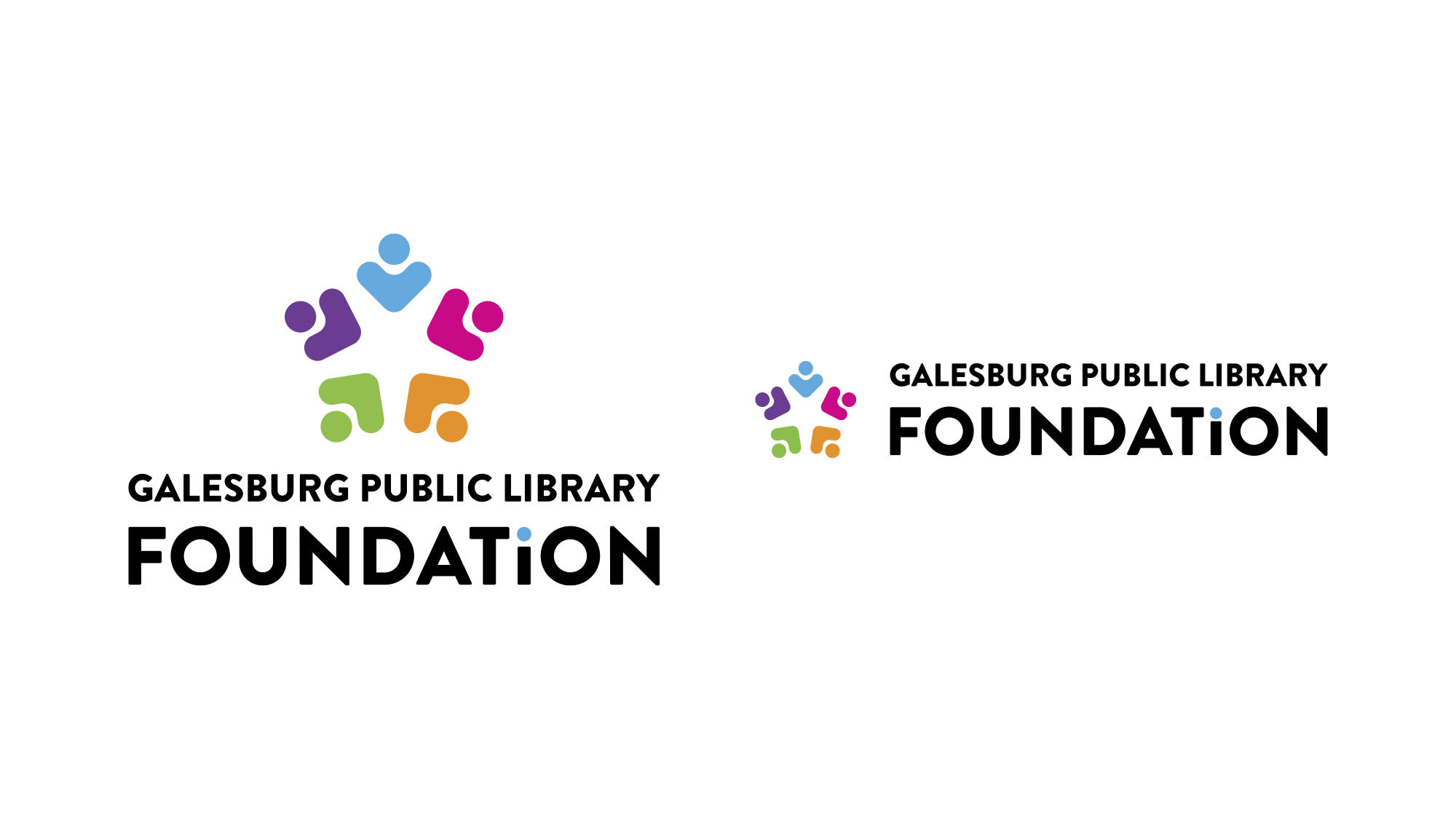 Galesburg Public Library Foundation Logo Concept